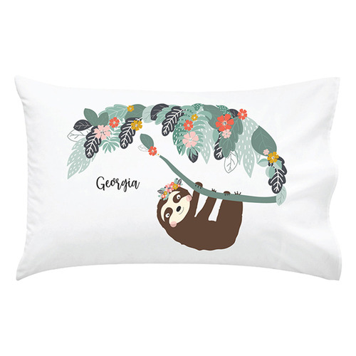 Sloth pillowcase store